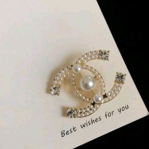 Chanel Style Brooch